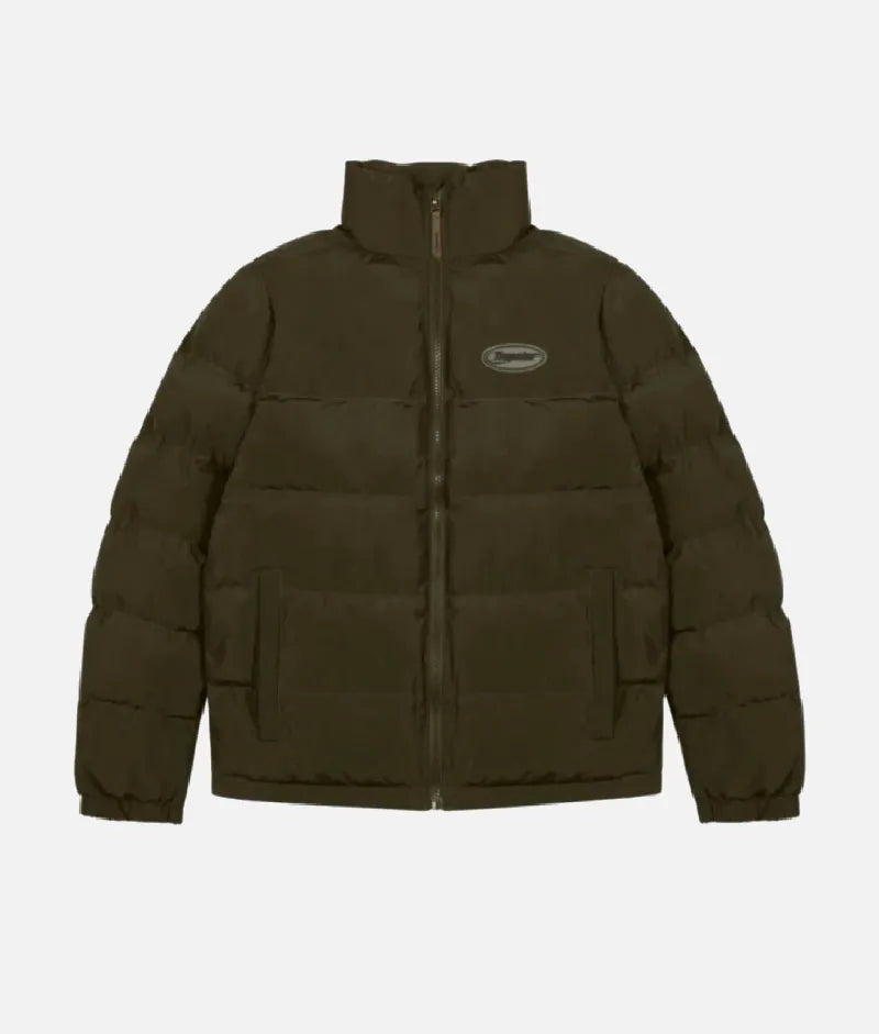 Trapstar Hyperdrive Puffer Jacket Olive