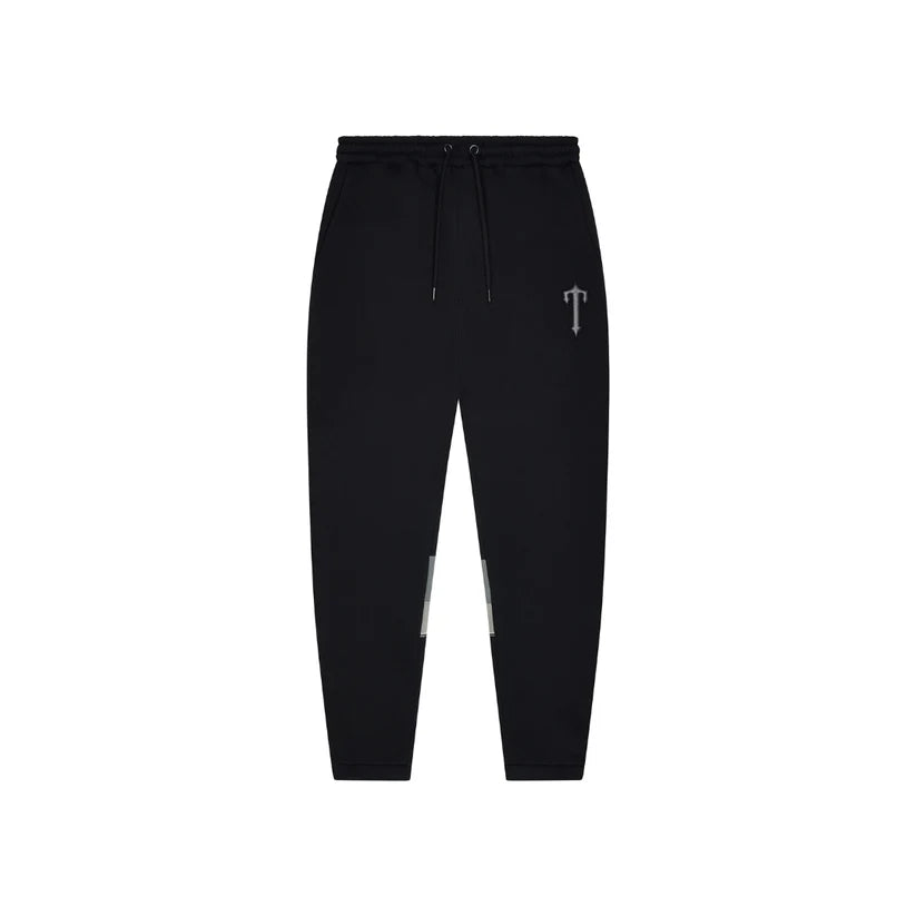 TRAPSTAR V STRIPE TRACKSUIT - BLACK