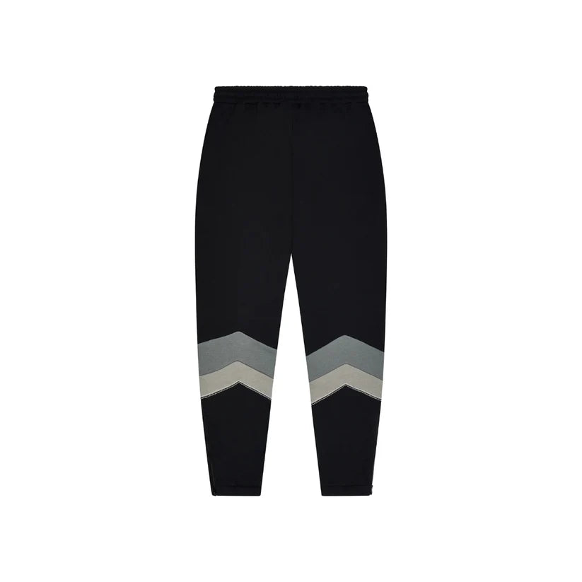 TRAPSTAR V STRIPE TRACKSUIT - BLACK