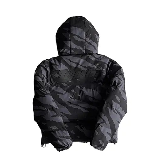 Trapstar Black Tiger Camo Jacket
