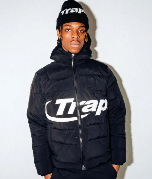 Trapstar Hyperdrive Hooded Jacket Black