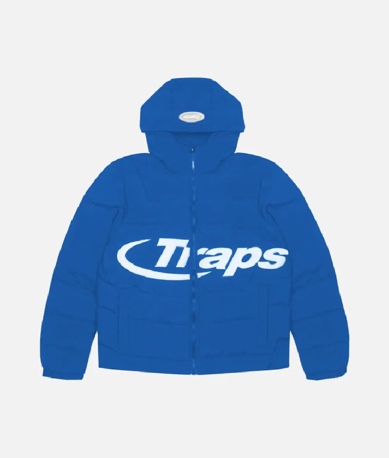 Trapstar Hyperdrive Hooded Jacket Blue