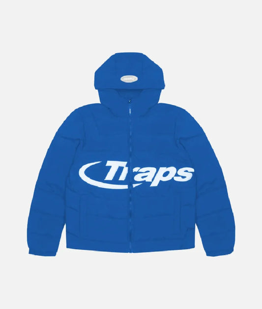 Trapstar Hyperdrive Hooded Jacket Blue