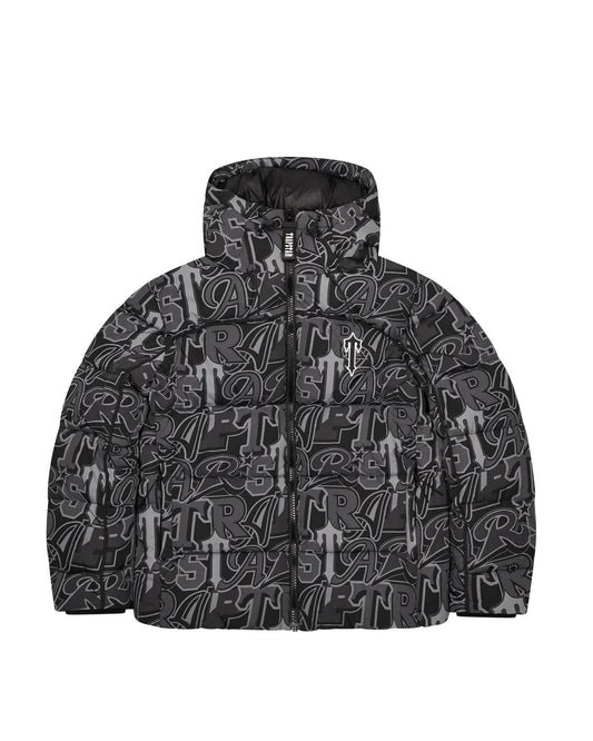 Trapstar Irongate Arch Wildcard Puffer Black
