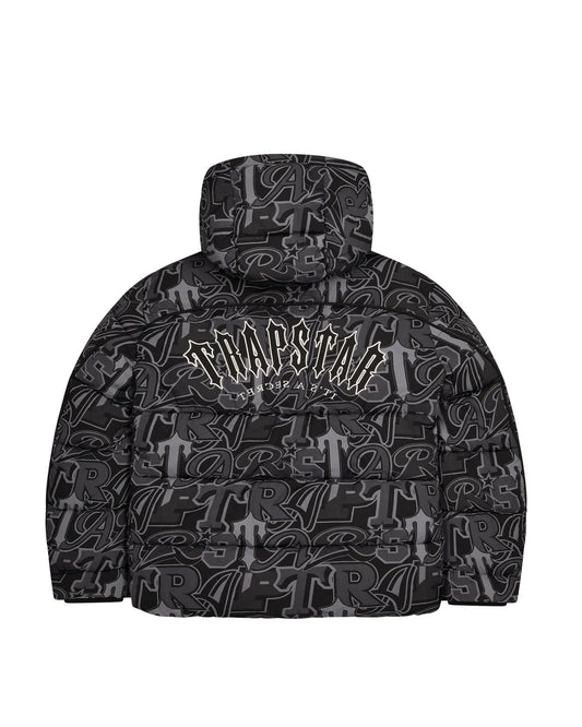 Trapstar Irongate Arch Wildcard Puffer Black