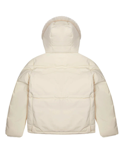 Trapstar Irongate Parker off-white hoodie