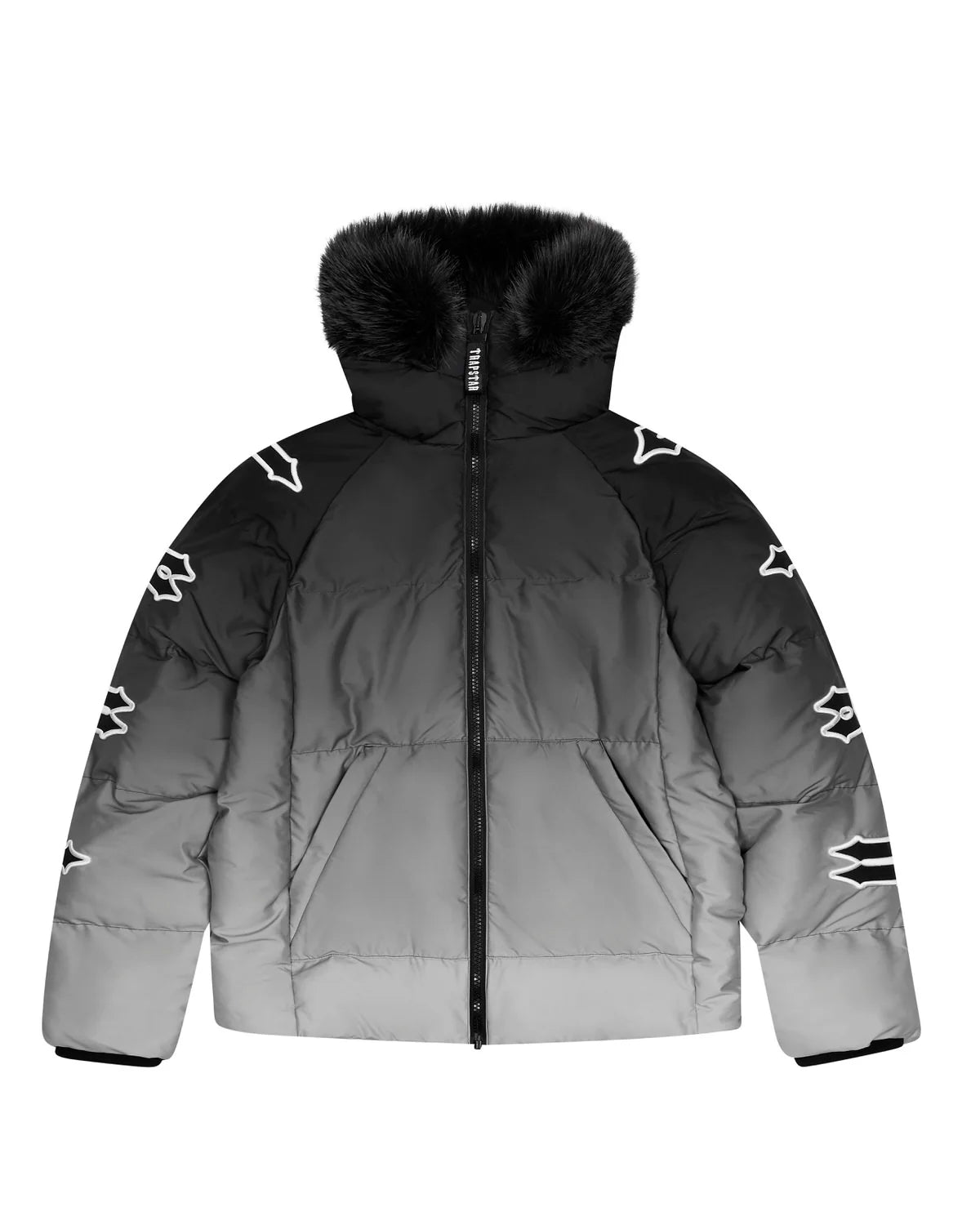 Trapstar Irongate Sleeve Puffer Black Gradient