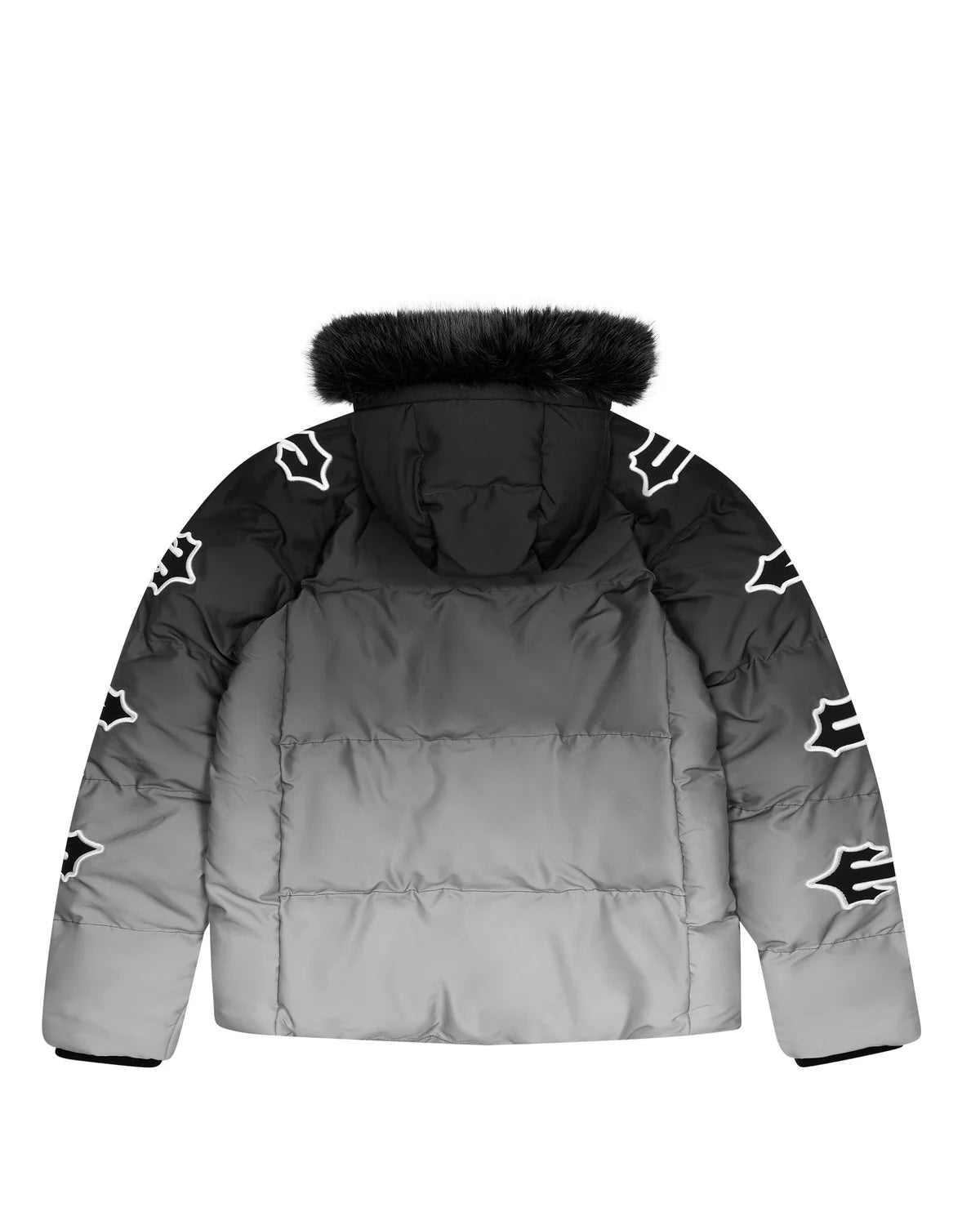 Trapstar Irongate Sleeve Puffer Black Gradient