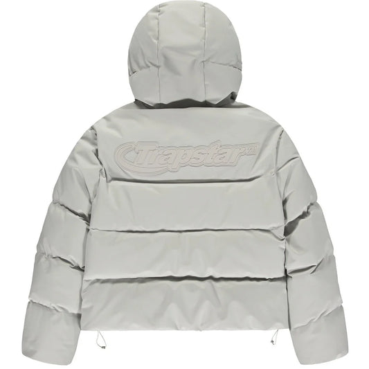 TRAPSTAR  PUFFER JACKET - LIGHT GREY