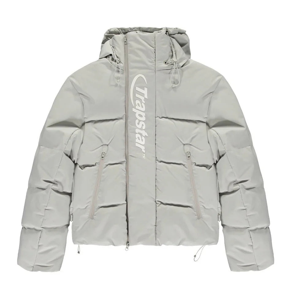 TRAPSTAR  PUFFER JACKET - LIGHT GREY